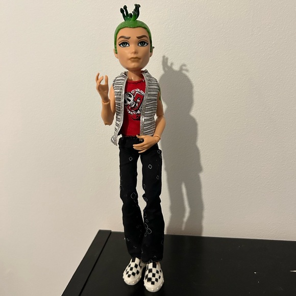 Monster High Doll Ghouls Alive Deuce Gorgon Doll - Picture 4 of 8